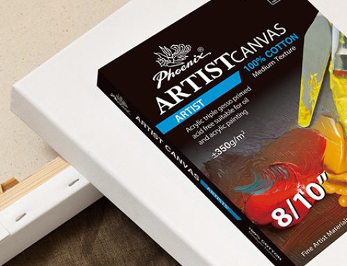 Cotton Material Stretched Canvas: Affordable Texture for Beginner Studios