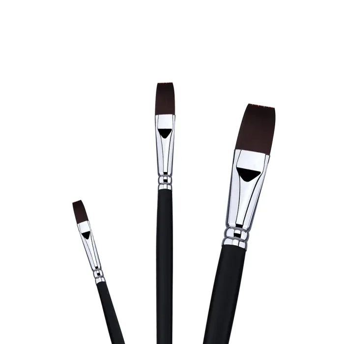 Phoenix SERIES 6601 Brown Nylon Acrylic Brush-Bright