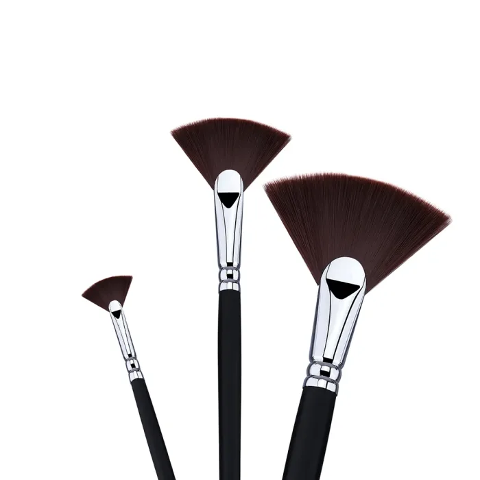 Phoenix SERIES 6601 Brown Nylon Acrylic Brush-Fan