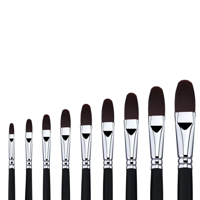 Phoenix SERIES 6601 Brown Nylon Acrylic Brush-Fibert - Image 3