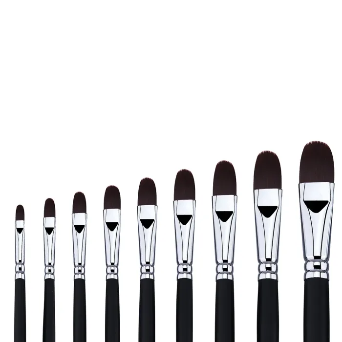 Phoenix SERIES 6601 Brown Nylon Acrylic Brush-Fibert - Image 3