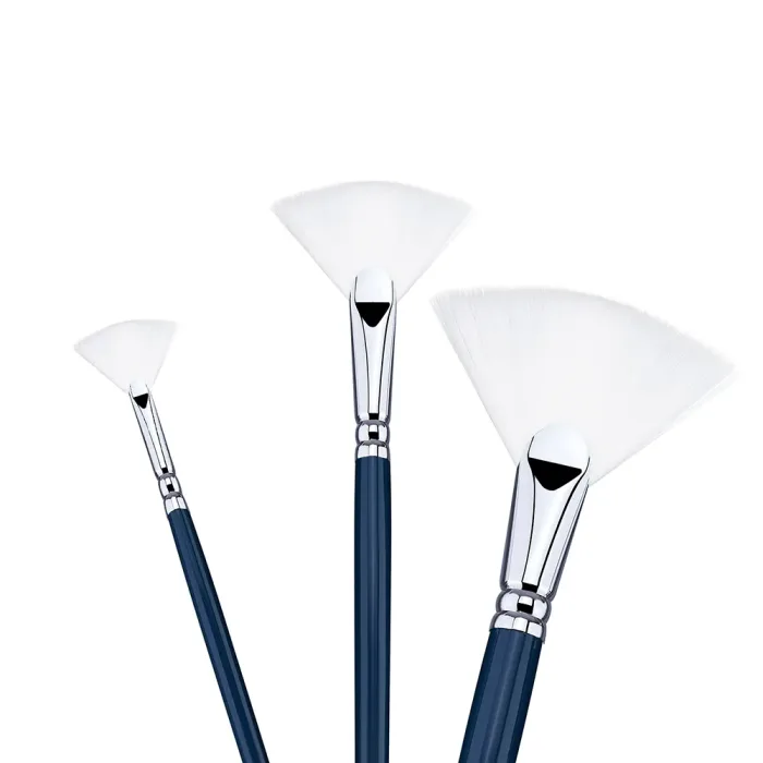 Phoenix SERIES 6602 White Nylon Acrylic Brush-Fan