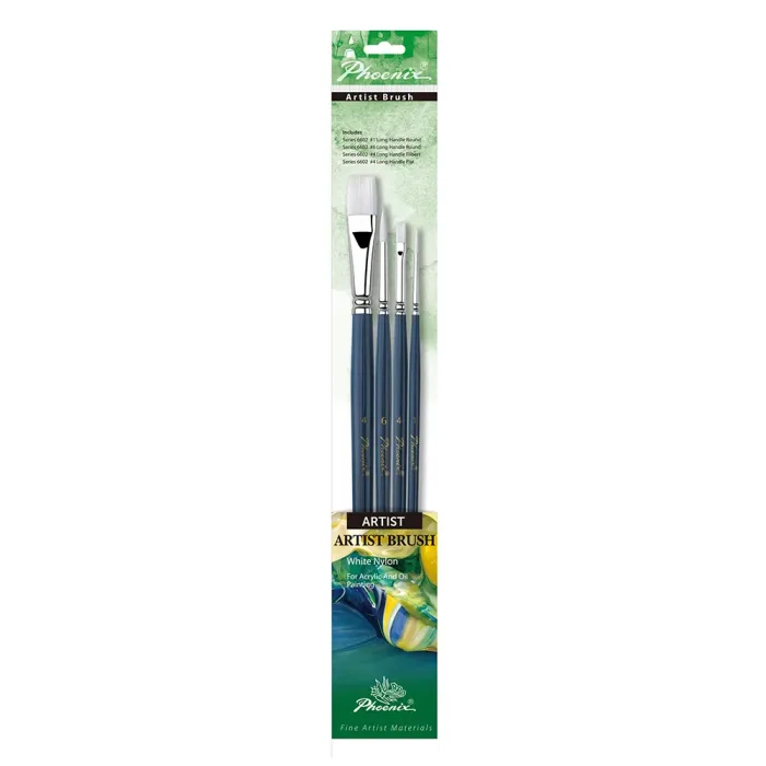 Phoenix Brown Nylon Multi Purpose Acrylic Starter Set