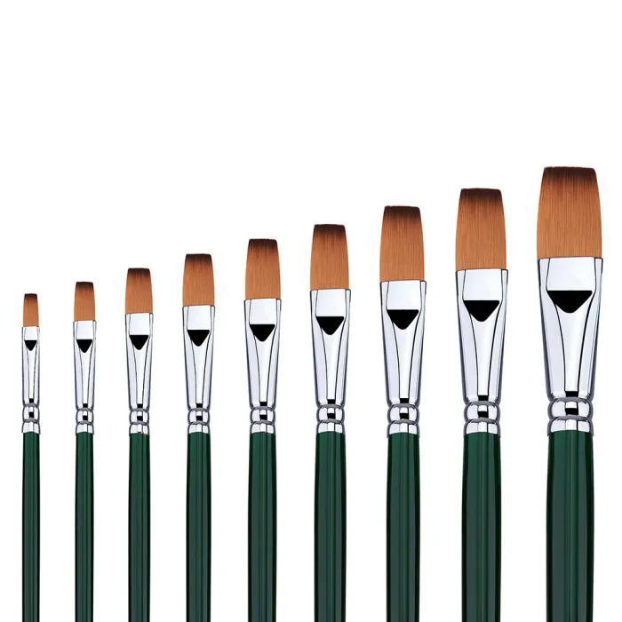 Phoenix SERIES 6603 Brown Nylon Acrylic Brush-Bright - Image 3