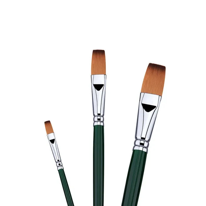 Phoenix SERIES 6603 Brown Nylon Acrylic Brush-Bright