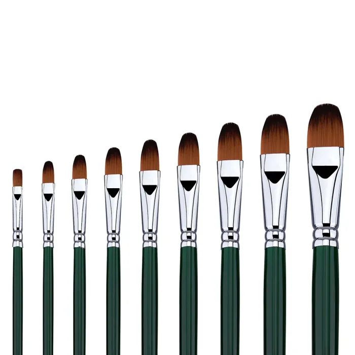 Phoenix SERIES 6603 Brown Nylon Acrylic Brush-Fibert - Image 2