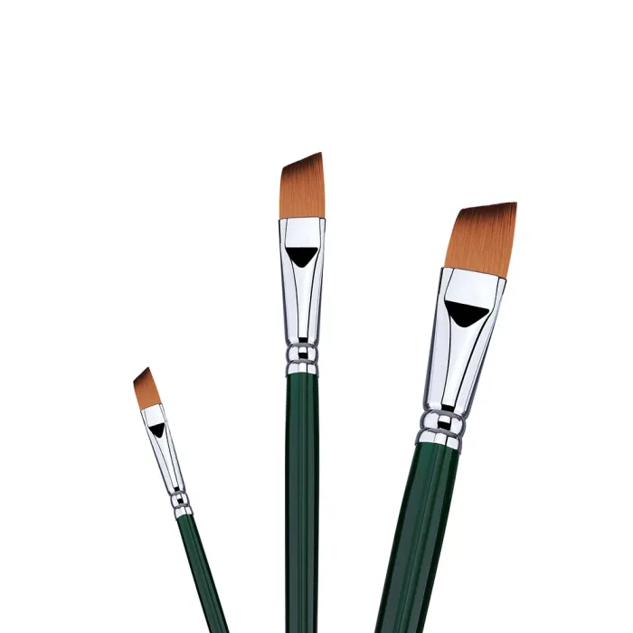 Phoenix SERIES 6603 Brown Nylon Acrylic Brush-Angular
