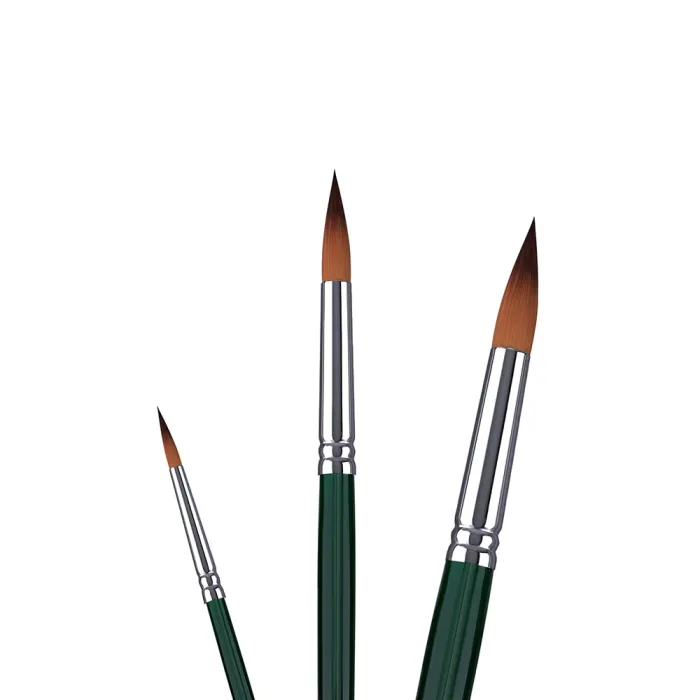 Phoenix SERIES 6603 Brown Nylon Acrylic Brush-Round