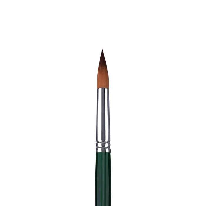 Phoenix SERIES 6603 Brown Nylon Acrylic Brush-Round - Image 2