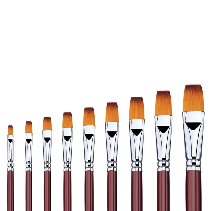 Phoenix SERIES 6604 Double Colored Nylon Acrylic Brush-Bright - Image 3