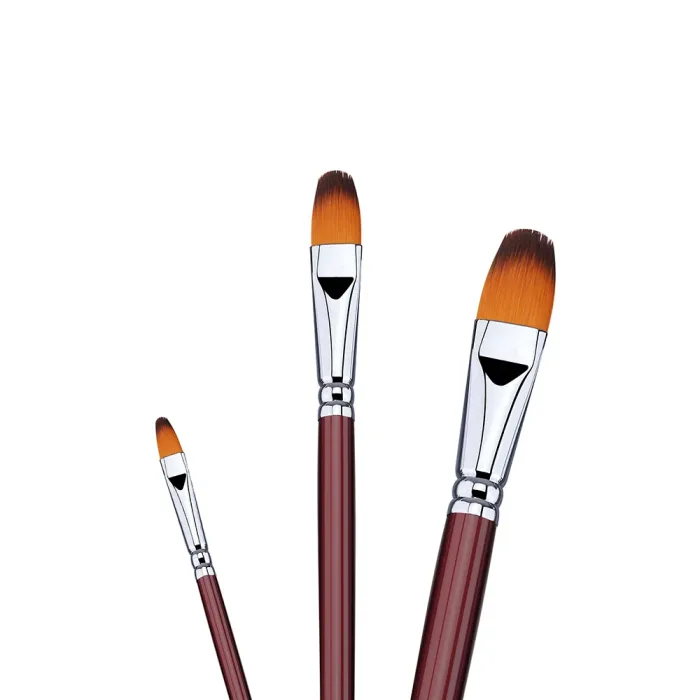 Phoenix SERIES 6604 Double Colored Nylon Acrylic Brush-Fibert