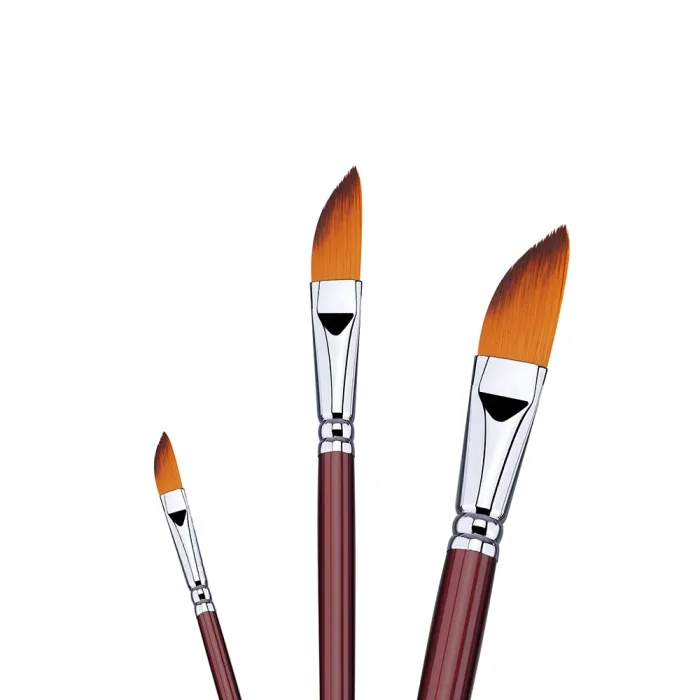 Phoenix SERIES 6604 Double Colored Nylon Acrylic Brush-Angular