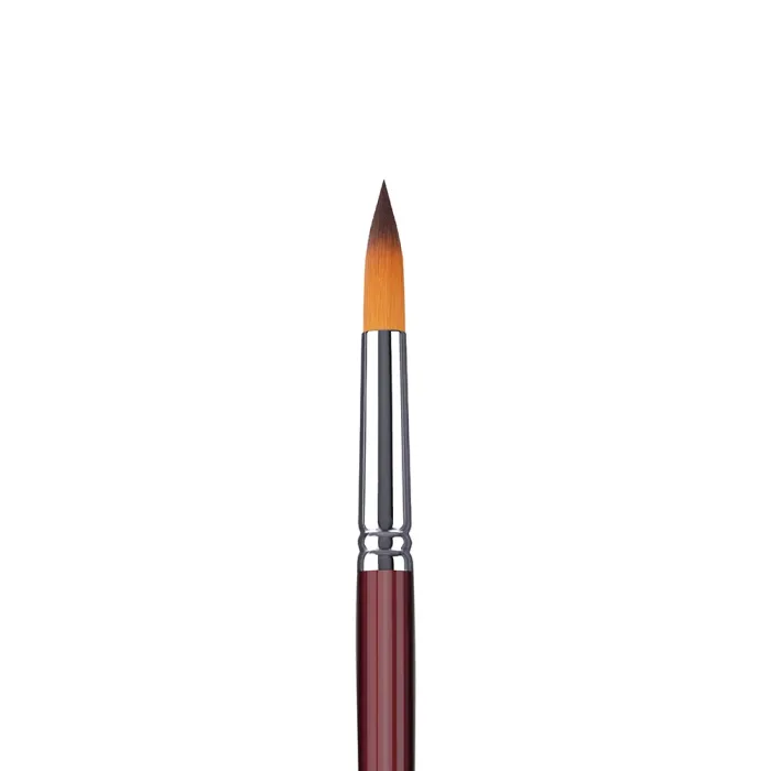 Phoenix SERIES 6604 Double Colored Nylon Acrylic Brush-Round - Image 2