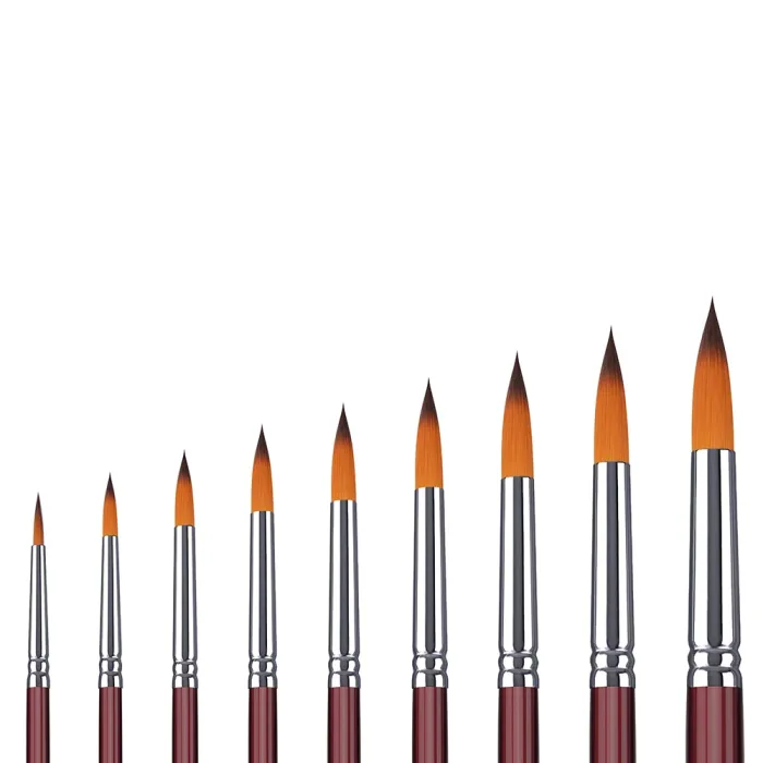 Phoenix SERIES 6604 Double Colored Nylon Acrylic Brush-Liner - Image 3