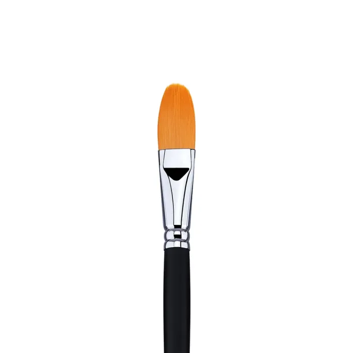 Phoenix SERIES 6606 Golden Nylon Hair Acrylic Brush-Angular - Image 3