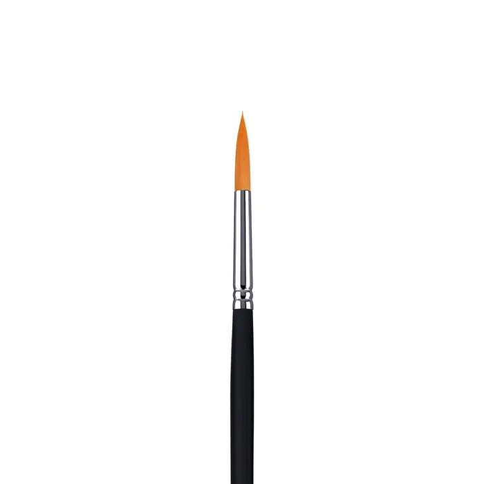 Phoenix SERIES 6606 Golden Nylon Hair Acrylic Brush-Liner - Image 3