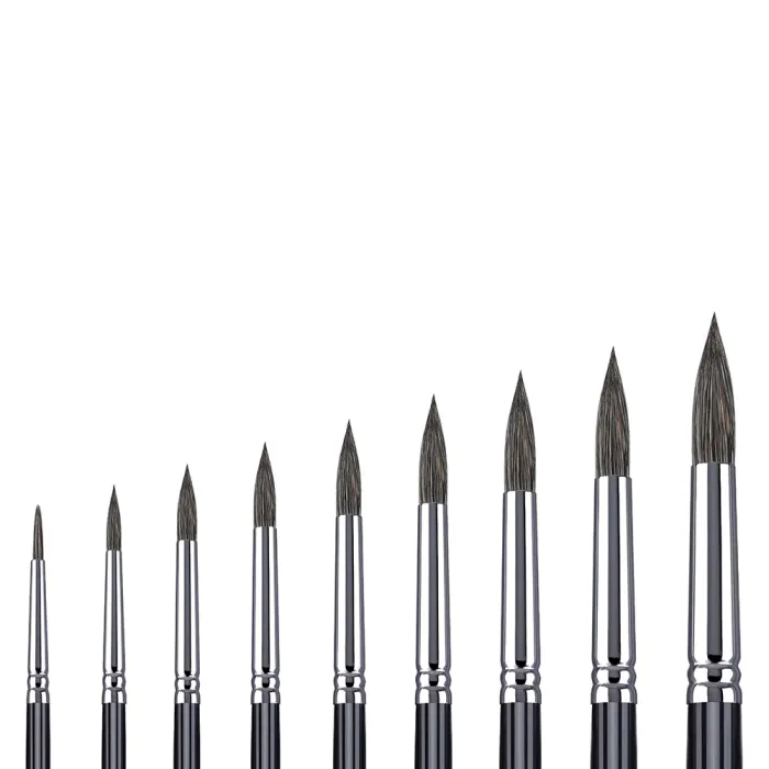 Phoenix SERIES 6609 Badger Oil Brush-Round - Image 3