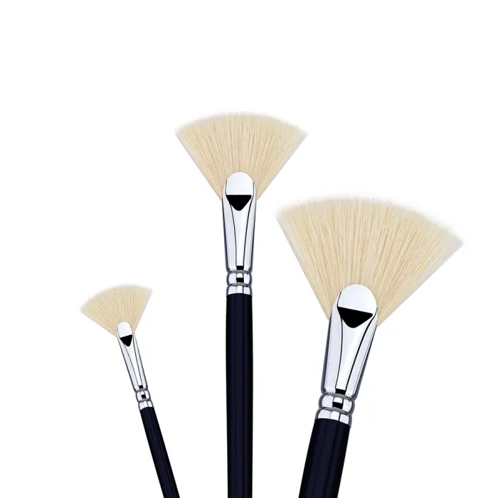 Phoenix SERIES 6610 Bristle Hair Oil Brush-Fan