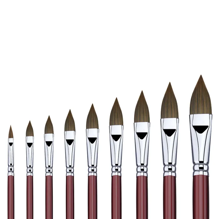 Phoenix SERIES 6611 Double-Colored Nylon Acrylic Brush-Fibert - Image 3