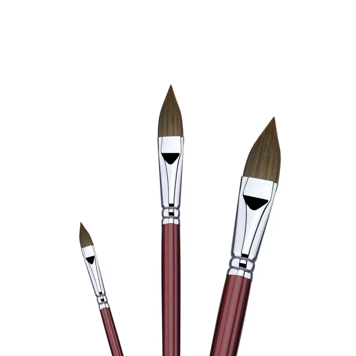 Phoenix SERIES 6611 Double-Colored Nylon Acrylic Brush-Fibert
