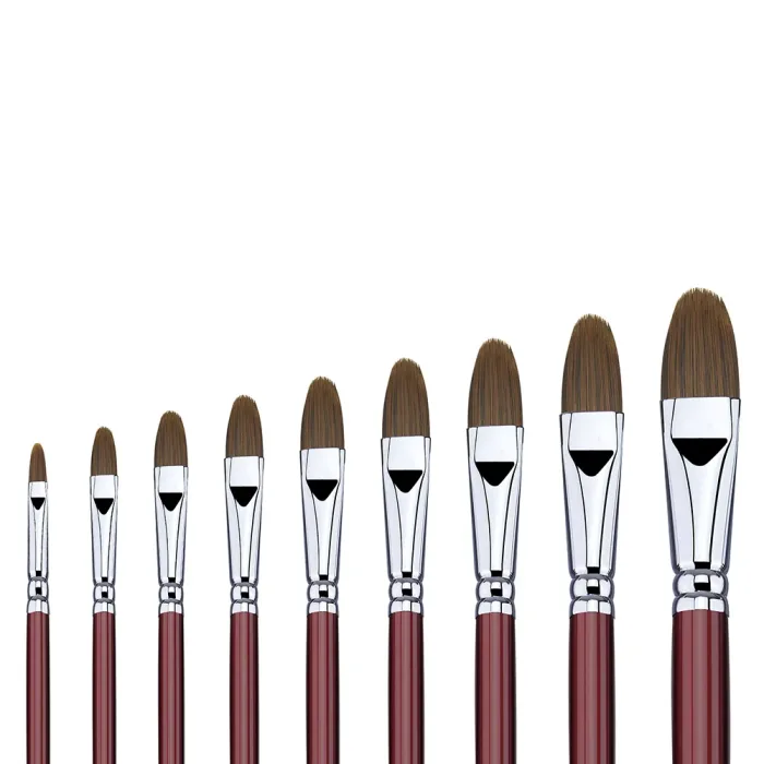Phoenix SERIES 6611 Double-Colored Nylon Acrylic Brush-Fibert - Image 3