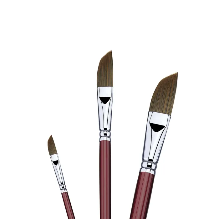 Phoenix SERIES 6611 Double-Colored Nylon Acrylic Brush-Angular