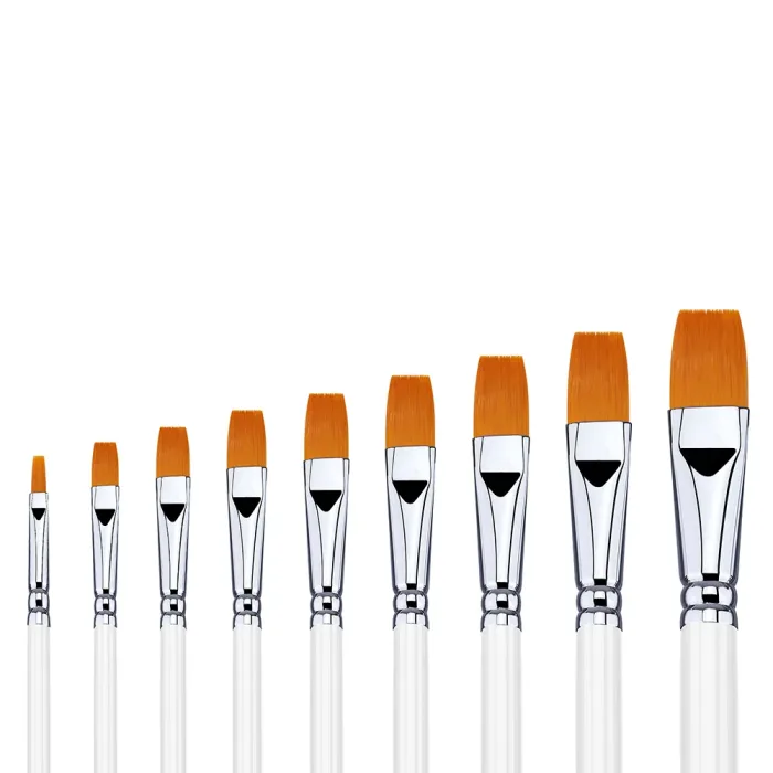 Phoenix SERIES 6615 Golden Nylon Acrylic Brush-Bright - Image 3
