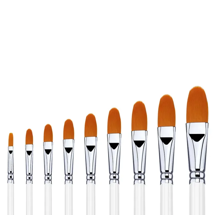 Phoenix SERIES 6615 Golden Nylon Acrylic Brush-Fibert - Image 3
