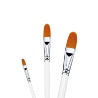 Phoenix SERIES 6615 Golden Nylon Acrylic Brush-Fibert