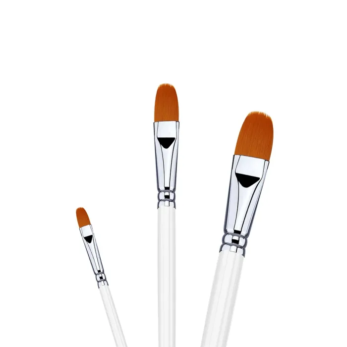 Phoenix SERIES 6615 Golden Nylon Acrylic Brush-Fibert