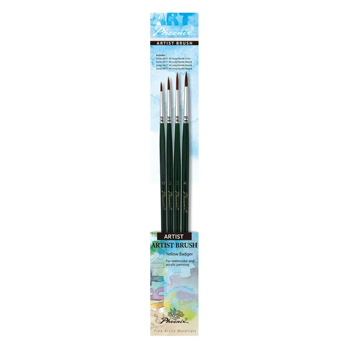Phoenix Yellow Badger Multi Purpose Watercolor Classic Set