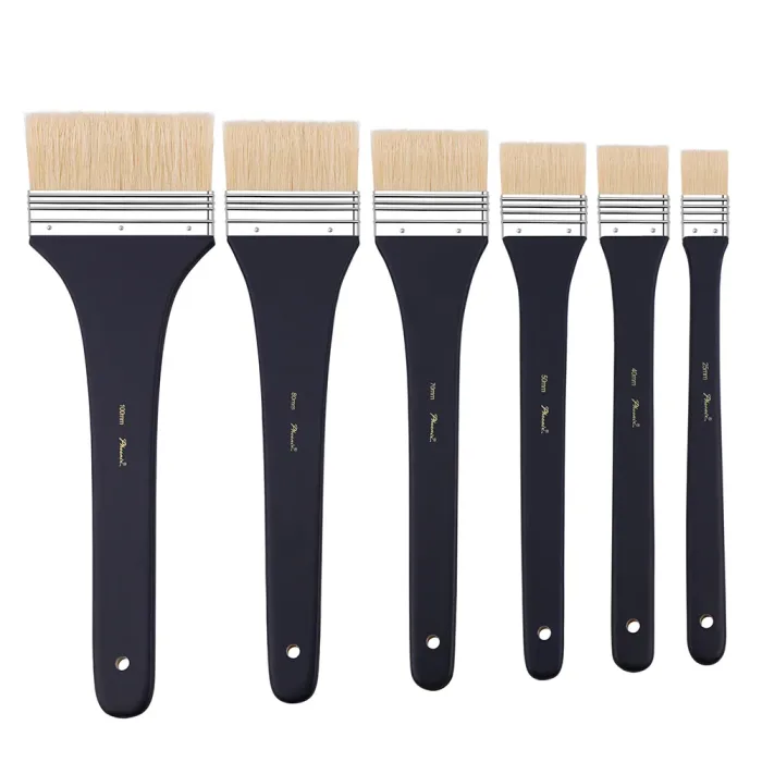 Phoenix Pure bristle Oil & Acrylic Long Brush - Image 2