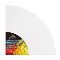 Phoenix Artist Series, 12oz Acrylic Titanium Primed Shaped Stretched Cotton Canvas ±350g/m²
