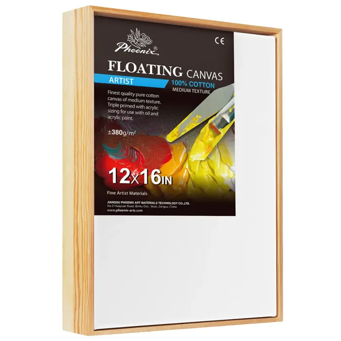 Phoenix Artist Series, 13oz Acrylic Primed Folatiing Cotton Canvas ±380g/m²