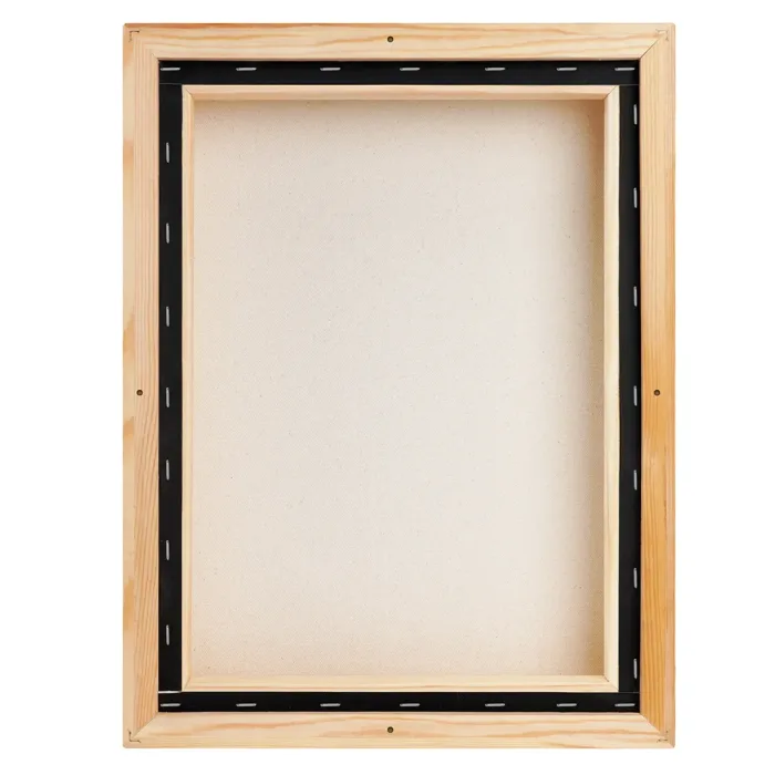 Phoenix Artist Series, 13oz Black Gesso Primed FLOATING Cotton Canvas ±380g/m² - Image 2
