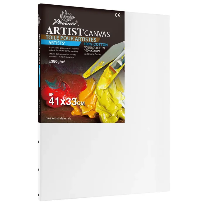 Phoenix Artist Series, 11oz Acrylic Titanium Primed Cotton Canvas ±320g/m²