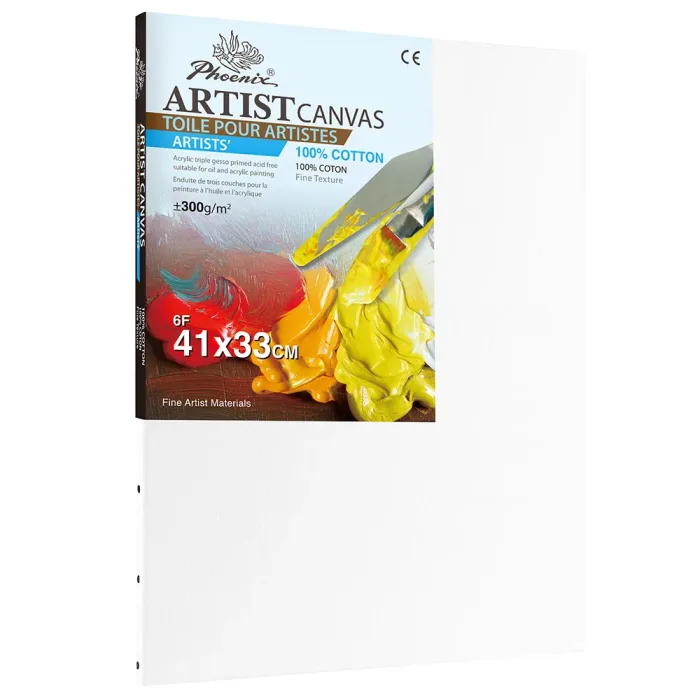 Phoenix Artist Series, 10oz Acrylic Titanium Primed Cotton Canvas ±300g/m²