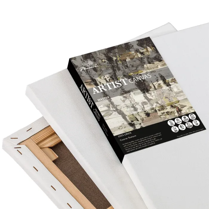 Phoenix Master Series, 100% Belgian Linen Stretched Canvas, ±500/m²
