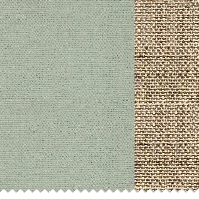 COLOR GESSO PRIMED ARTIST CANVAS GREEN GREY