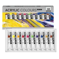 PHOENIX ARTIST ACRYLIC COLOUR SET 10*22ml