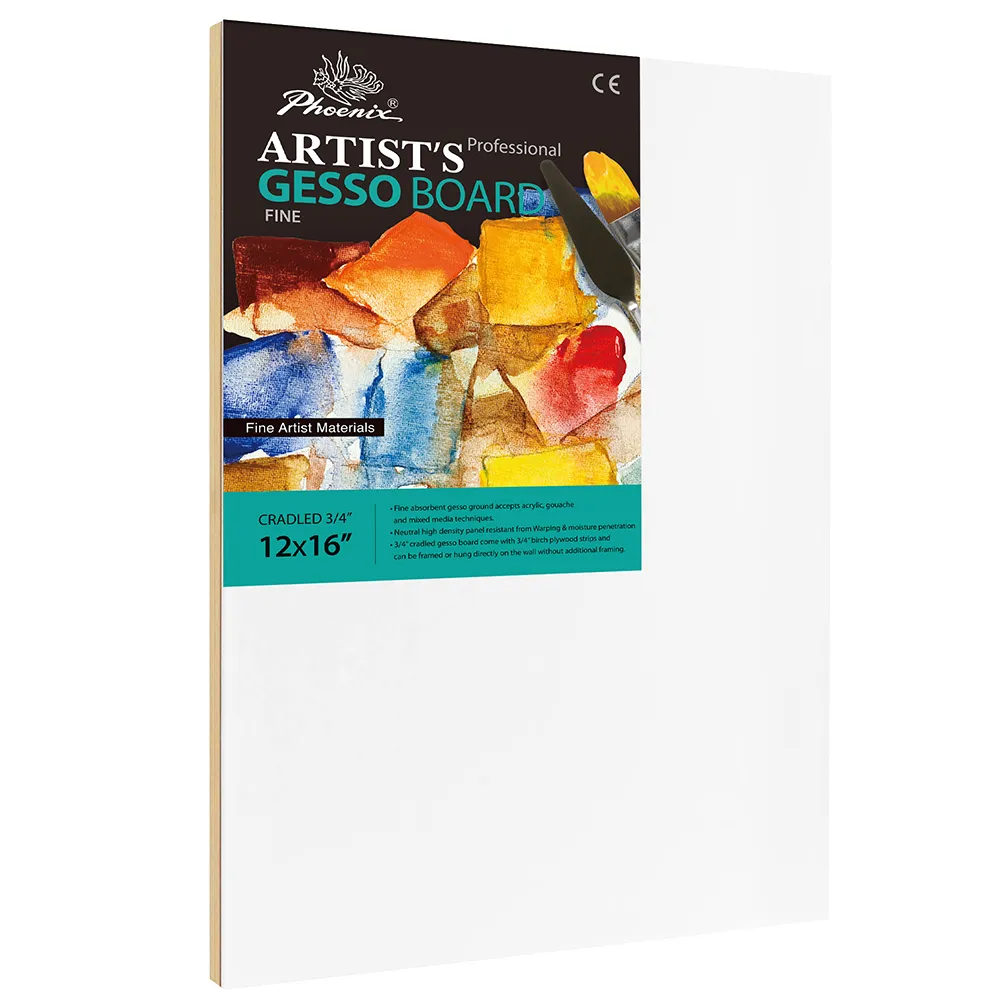 Phoenix Professional Series， 3/4″” Fine Surface Gesso Board
