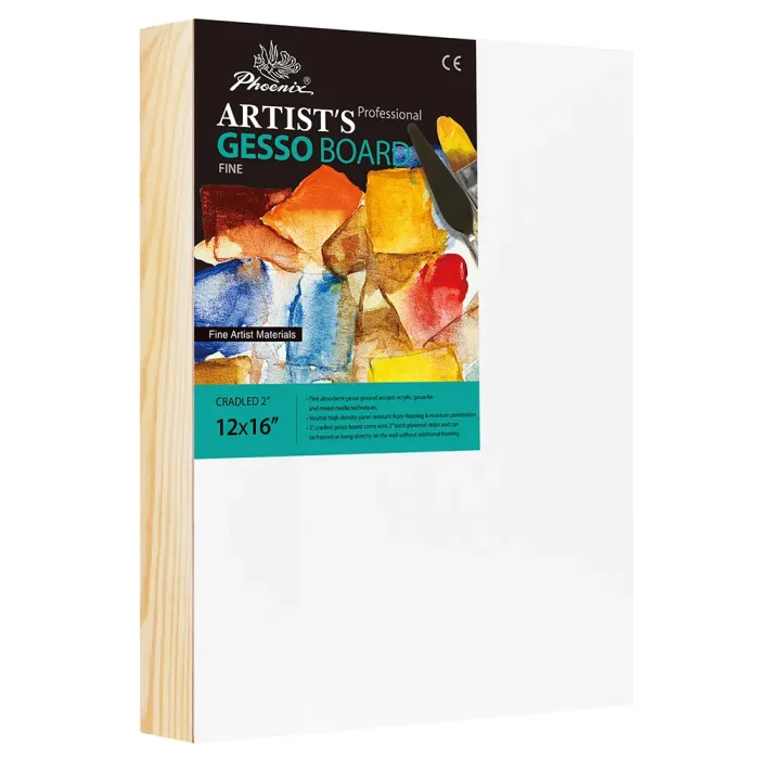Phoenix Professional Series, 2"" Fine Surface Gesso Board