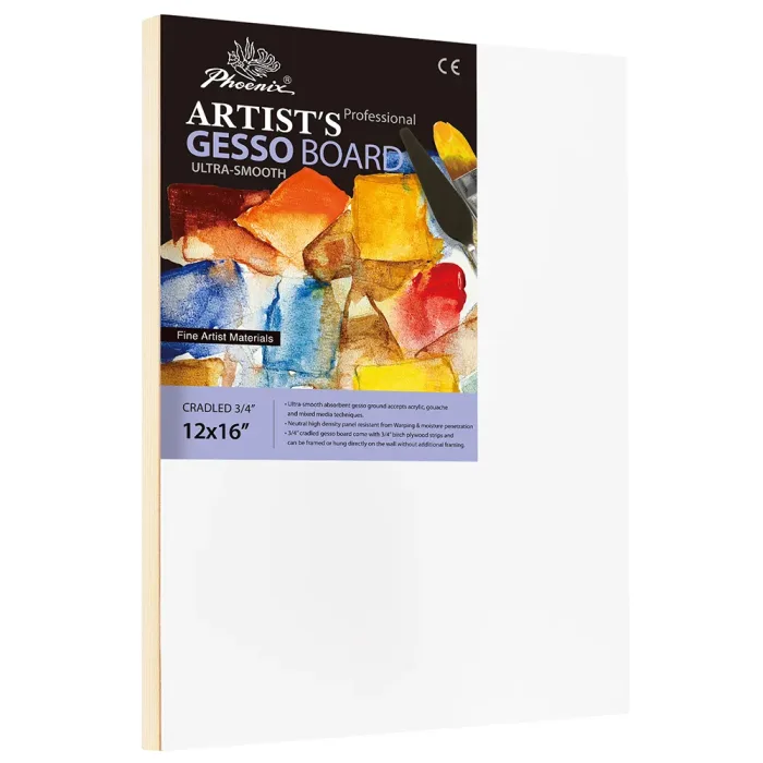 Phoenix Professional Series, 3/4" Ultra-smooth Surface Gesso Board