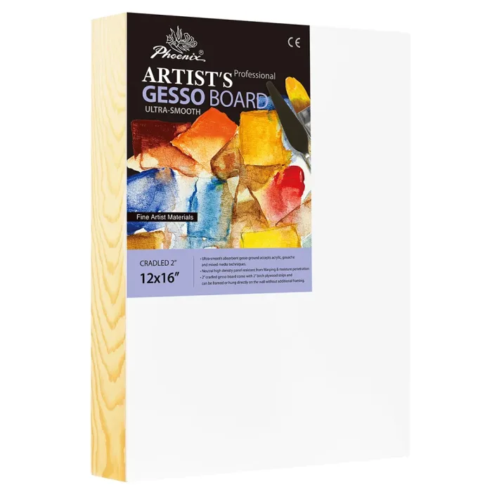 Phoenix Professional Series, 2"" Ultra-smooth Surface Gesso Board