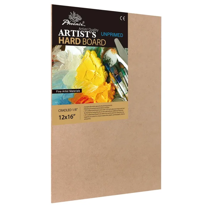 Phoenix Professional Series,1/8"Unprimed Surface Hard Board