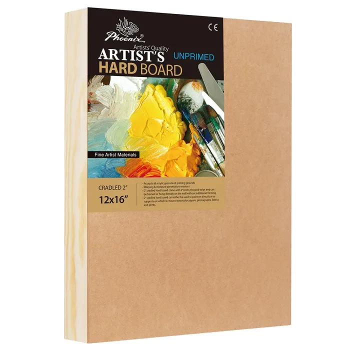 Phoenix Professional Series,2 Unprimed Surface Hard Board