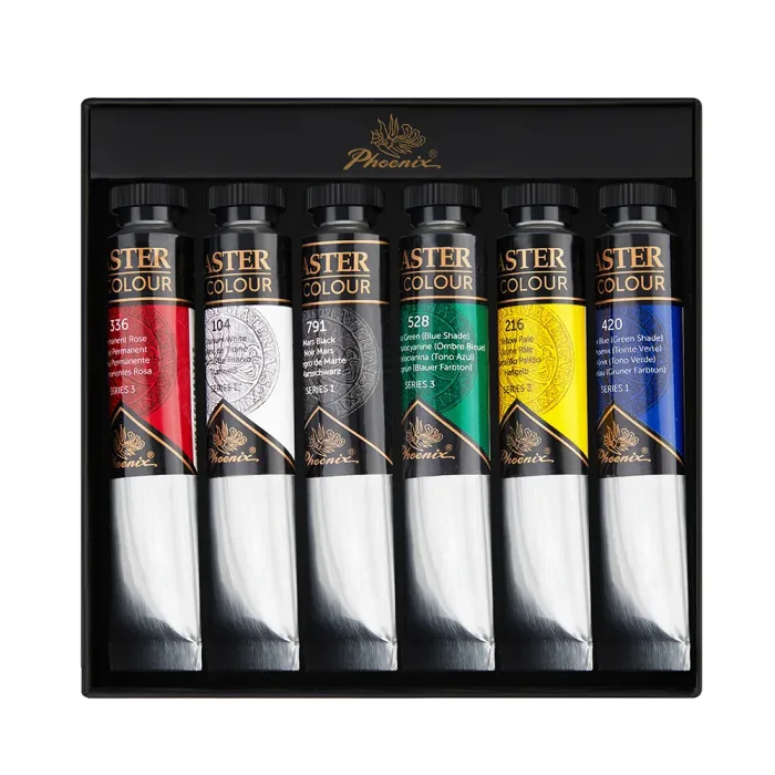 PHOENIX MASTER EXTRA FINE OIL COLOUR 6*22ml - Image 5