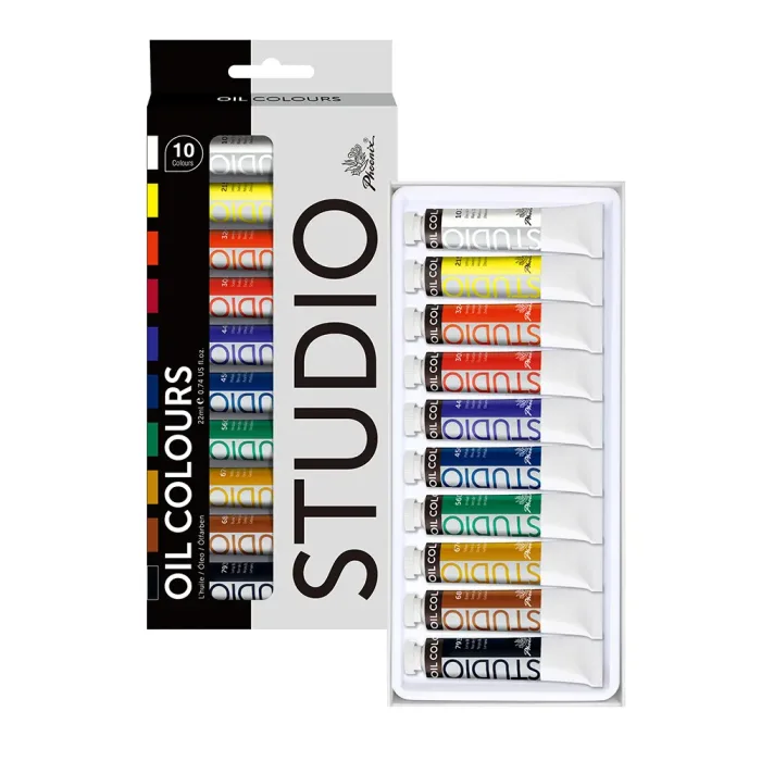 PHOENIX STUDIO OIL COLOUR SET 10*22ml