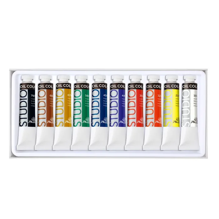 PHOENIX STUDIO OIL COLOUR SET 10*22ml - Image 3