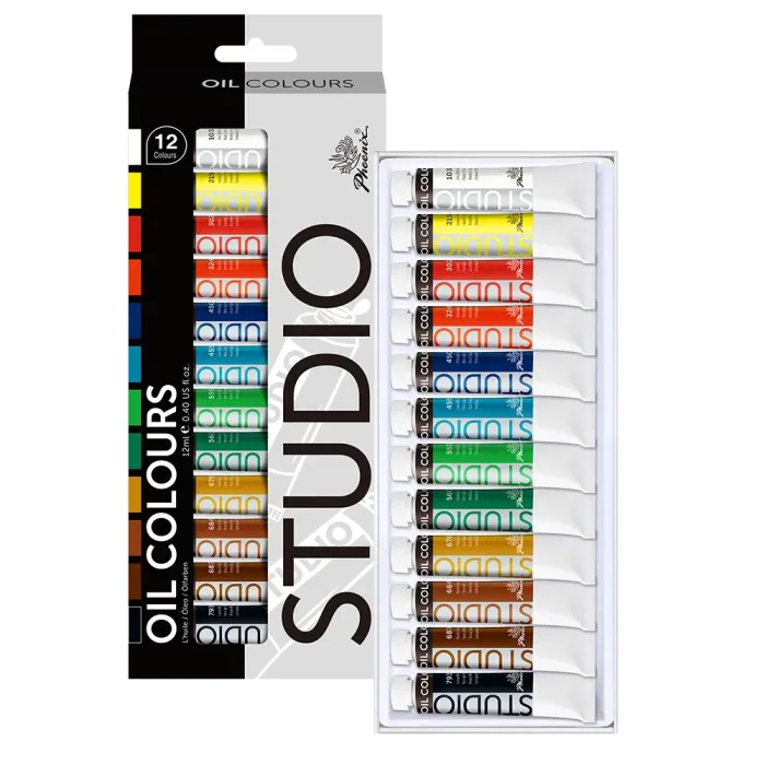 PHOENIX STUDIO OIL COLOUR SET 12*12ml